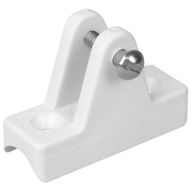 Sea-Dog Nylon Concave Deck Hinge - White - Kesper Supply