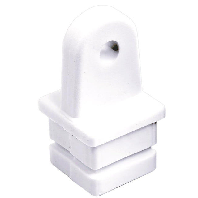 Sea-Dog Nylon Square Tube Top Insert - White - 1" - Kesper Supply