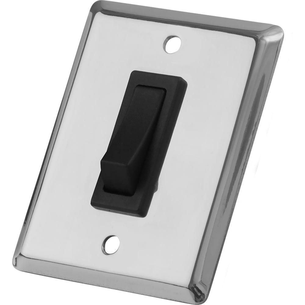 Sea-Dog Single Gang Wall Switch - Stainless Steel - Kesper Supply