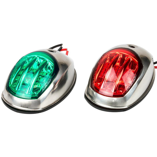 Sea-Dog Stainless Steel LED Navigation Lights - Port & Starboard - Kesper Supply