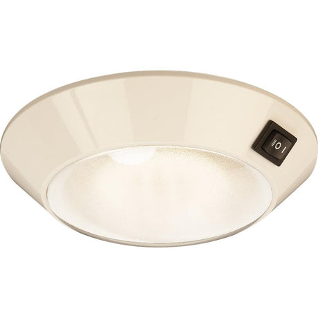 Sea-Dog White Plastic LED Dome Light 4" Day/Night - Clear/Red Bulb - Kesper Supply