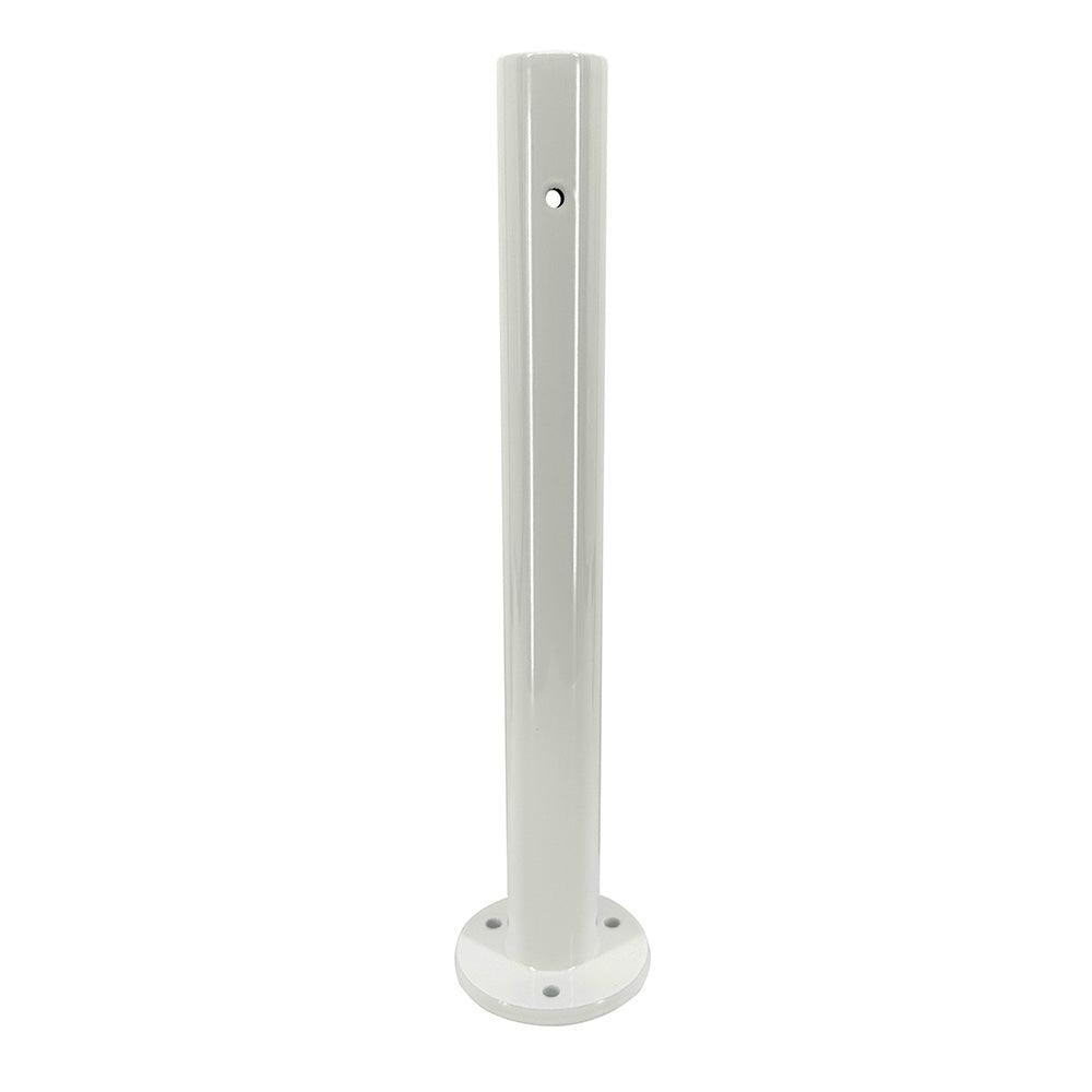 Seaview 12" Light Post w/2.75" Round Base Plate - Kesper Supply