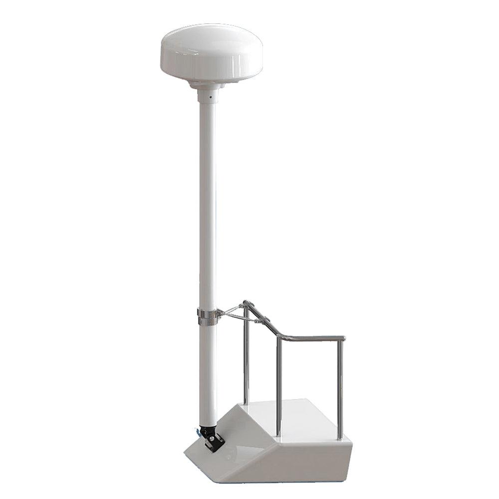 Seaview 8' Radar Mast Pole Kit w/1 Stand-Off Kit - Kesper Supply