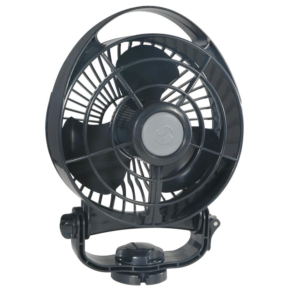 SEEKR by Caframo Bora 748 12V 3-Speed 6" Marine Fan - Black - Kesper Supply