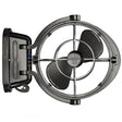 SEEKR by Caframo Sirocco II 3-Speed 7" Gimbal Fan - Black - 12-24V - Kesper Supply