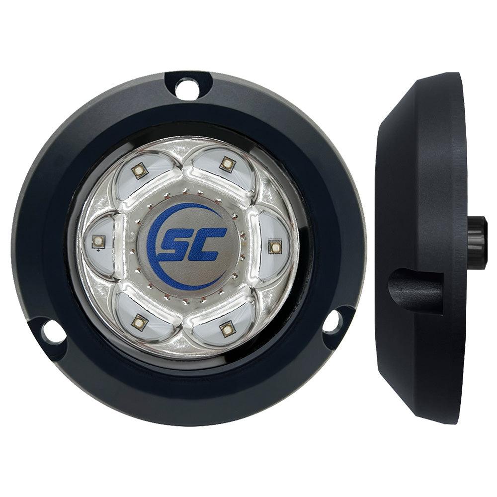 Shadow-Caster SC2 Series Polymer Composite Surface Mount Underwater Light - Bimini Blue - Kesper Supply