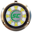 Shadow-Caster SCR-24 Bronze Underwater Light - 24 LEDs - Aqua Green - Kesper Supply