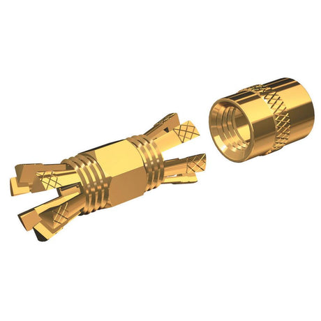 Shakespeare PL-258-CP-G Gold Splice Connector For RG-8X or RG-58/AU Coax. - Kesper Supply