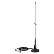 Shakespeare VHF 19" 5218 Black SS Whip Antenna - Magnetic Mount - Kesper Supply