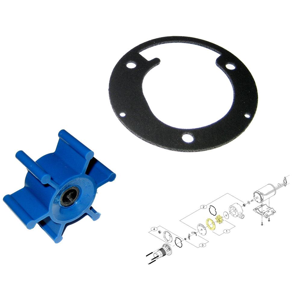 Shurflo by Pentair Macerator Impeller Kit f/3200 Series - Includes Gasket - Kesper Supply