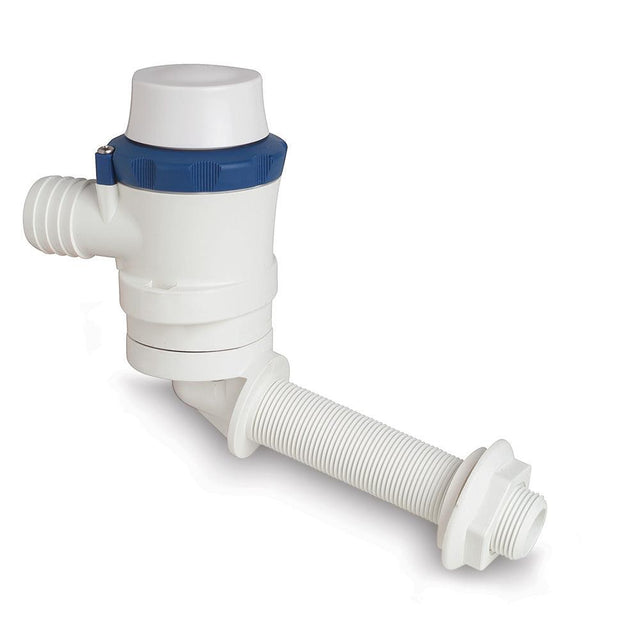 Shurflo by Pentair PIRANHA Angled Port Aerator 600 Livewell Pump - 12 VDC, 600 GPH - Kesper Supply