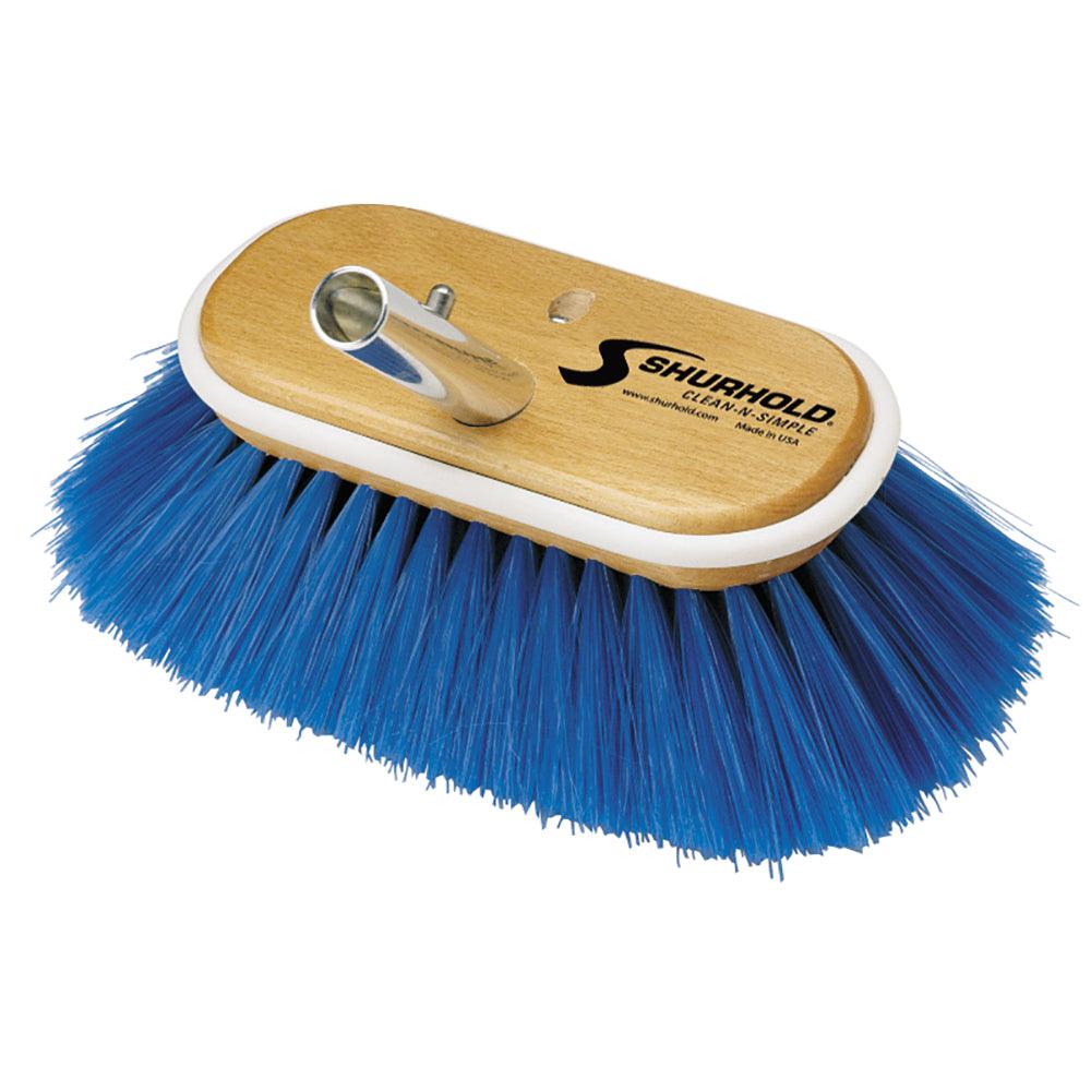 Shurhold 6" Nylon Extra Soft Bristles Deck Brush - Kesper Supply