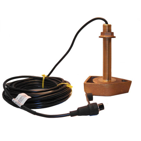 SI-TEX 120kHz Bronze Thru-Hull Transducer f/SDD-110 - Kesper Supply