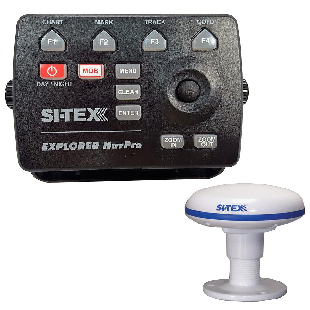 SI-TEX Explorer NavPro w/Wi-Fi & GPK-11 GPS Antenna - Kesper Supply