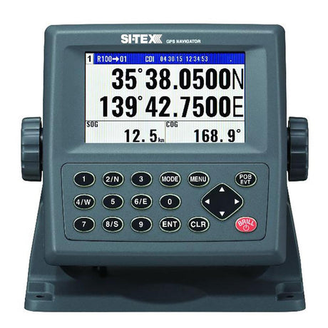 SI-TEX GPS-915 Receiver - 72 Channel w/Large Color Display - Kesper Supply