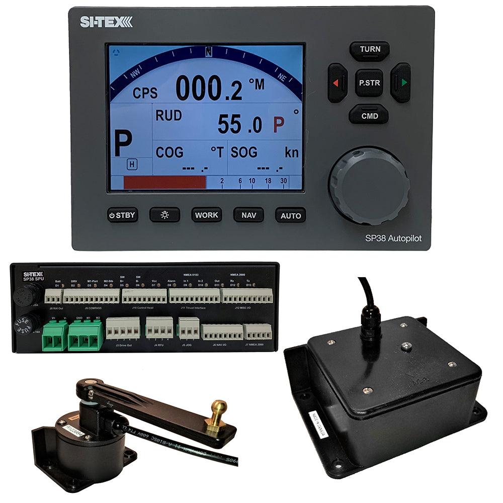 SI-TEX SP38-2 Autopilot Core Pack Including Flux Gate Compass & Rotary Feedback, No Pump - Kesper Supply