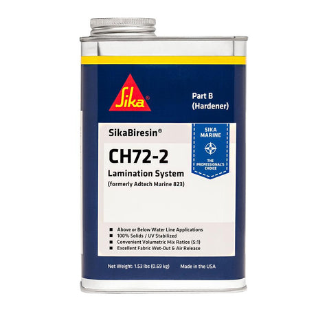 Sika SikaBiresin CH72-2 Medium Cure - Pale Amber - Quart - Kesper Supply