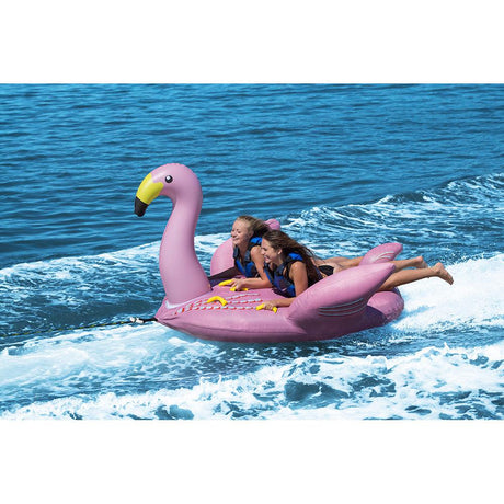 Solstice Watersports 1-2 Rider Lay-On Flamingo Towable - Kesper Supply