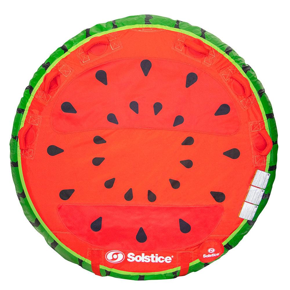 Solstice Watersports 1-2 Rider Watermelon Island Towable - Kesper Supply