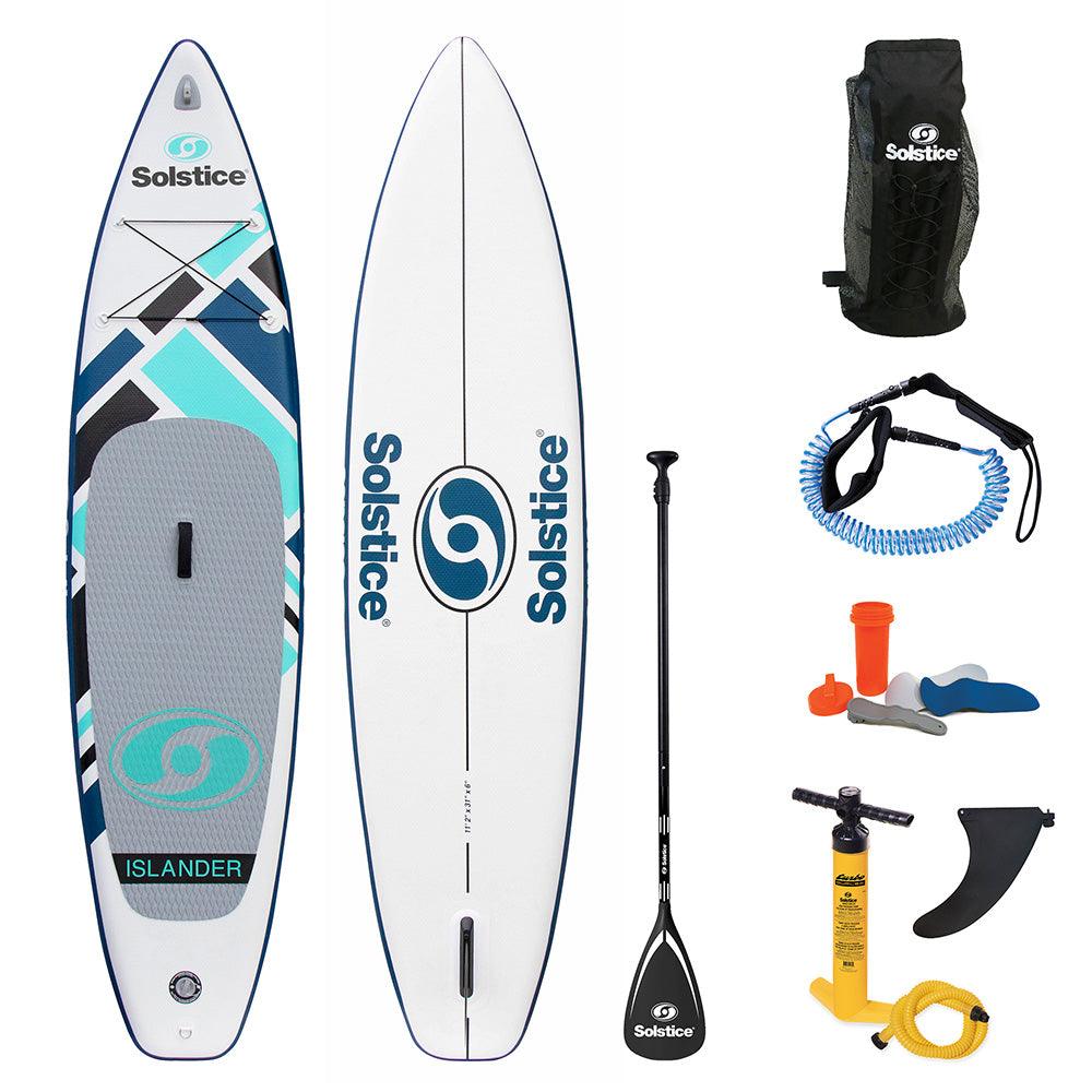 Solstice Watersports 11'2" Islander Inflatable Stand-Up Paddleboard - Kesper Supply