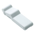 Southco Concealed Soft Draw Latch w/Keeper - White Rubber - Kesper Supply