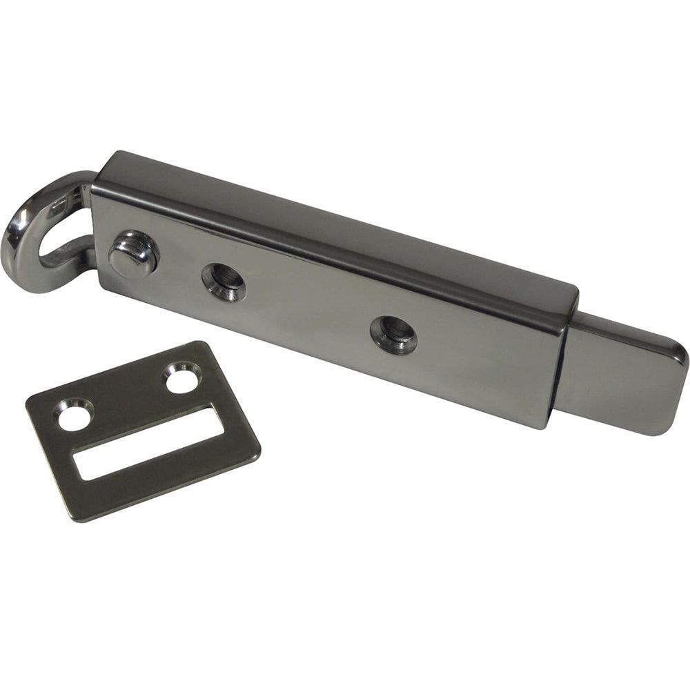 Southco Transom Slide Latch - Non-Locking - Stainless Steel - Kesper Supply