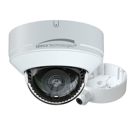 Speco 4MP H.265 AI IP Dome Camera w/IR - 2.8mm Fixed Lens & Junction Box - Kesper Supply