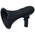 Speco All-Black Deluxe Megaphone w/Siren - 15W - Kesper Supply