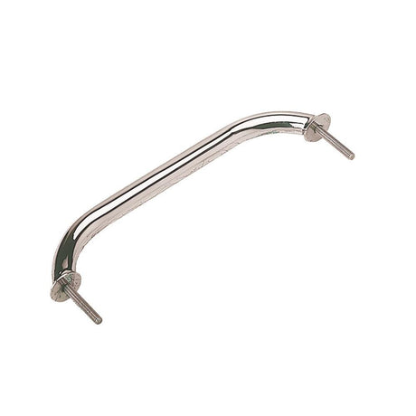 Stainless Steel Stud Mount Flanged Hand Rail w/Mounting Flange - 12" - Kesper Supply