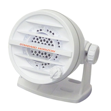 Standard Horizon 10W Amplified External Speaker - White - Kesper Supply