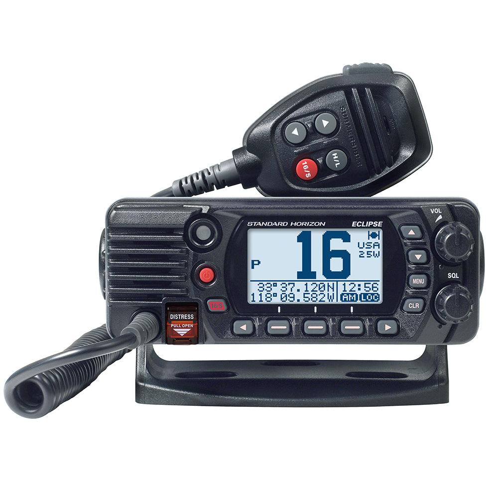 Standard Horizon GX1400G Fixed Mount VHF w/GPS - Black - Kesper Supply