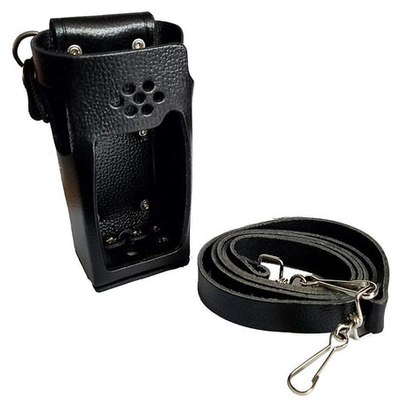 Standard Horizon Leather Case w/Belt Loop & Shoulder Strap - Kesper Supply