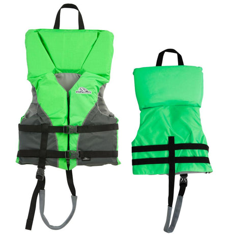 Stearns Youth Heads-Up Life Jacket - 50-90lbs - Green - Kesper Supply