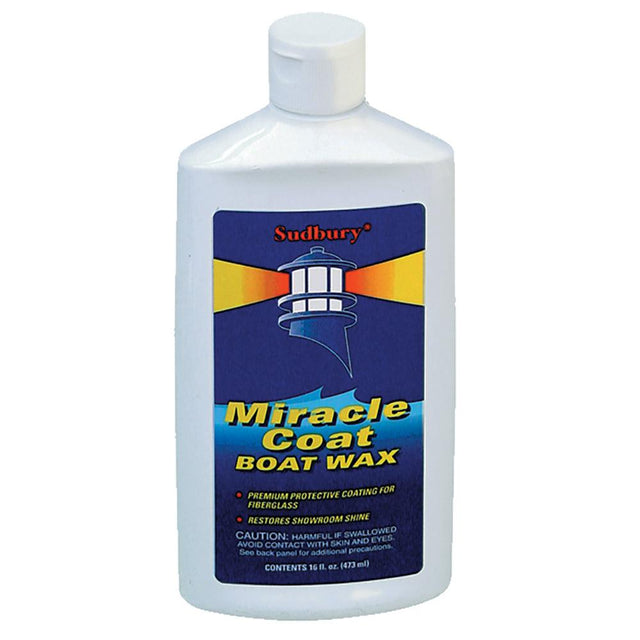 Sudbury Miracle Coat Boat Wax - 16oz Liquid - Kesper Supply