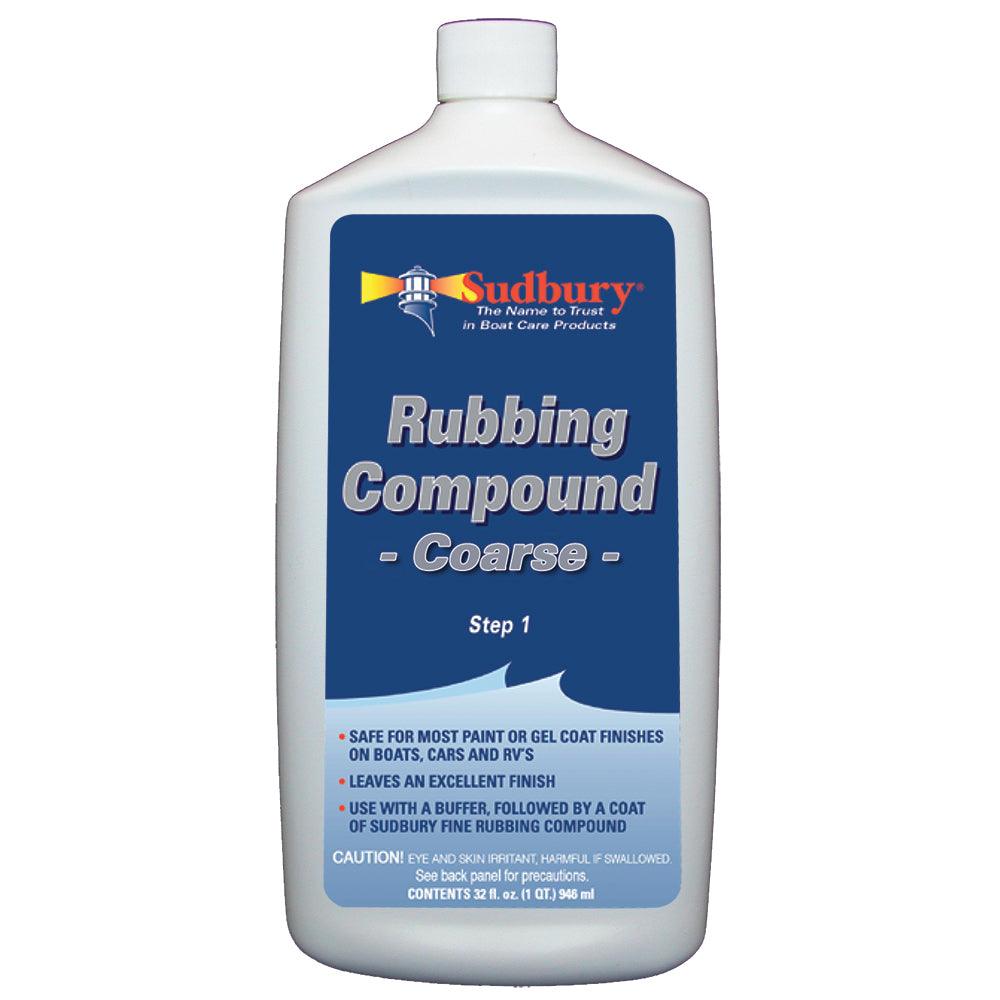 Sudbury Rubbing Compound Coarse - Step 1 - 32oz Fluid - Kesper Supply