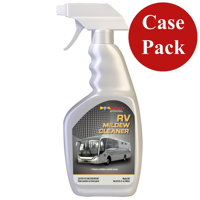 Sudbury RV Mildew Cleaner Spray - 32oz *Case of 6* - Kesper Supply