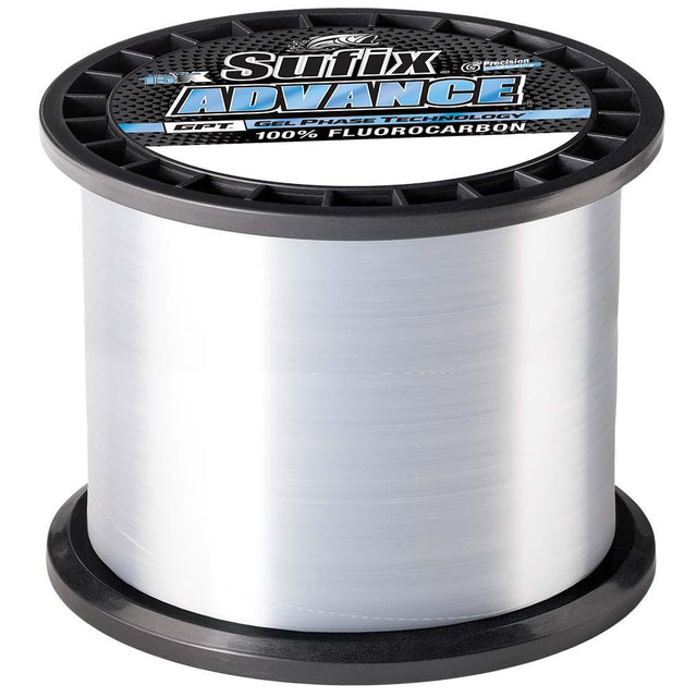 Sufix Advance Fluorocarbon - 10lb - Clear - 1200 yds - Kesper Supply