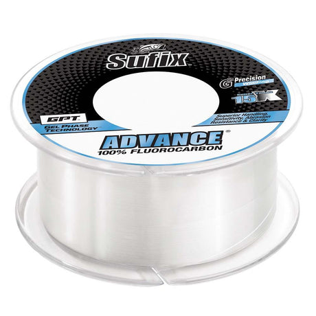 Sufix Advance Fluorocarbon - 14lb - Clear - 200 yds - Kesper Supply