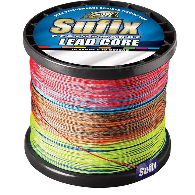 Sufix Performance Lead Core - 15lb - 10-Color Metered - 600 yds - Kesper Supply