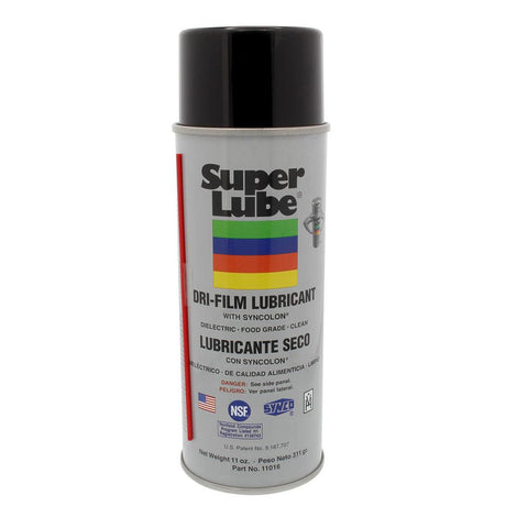 Super Lube Dri-Film Aerosol w/Syncolon - 11oz - Kesper Supply