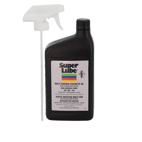 Super Lube Food Grade Synthetic Oil - 1qt Trigger Sprayer - Kesper Supply