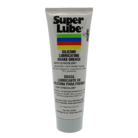 Super Lube Silicone Lubricating Brake Grease w/Syncolon - 8oz Tube - Kesper Supply