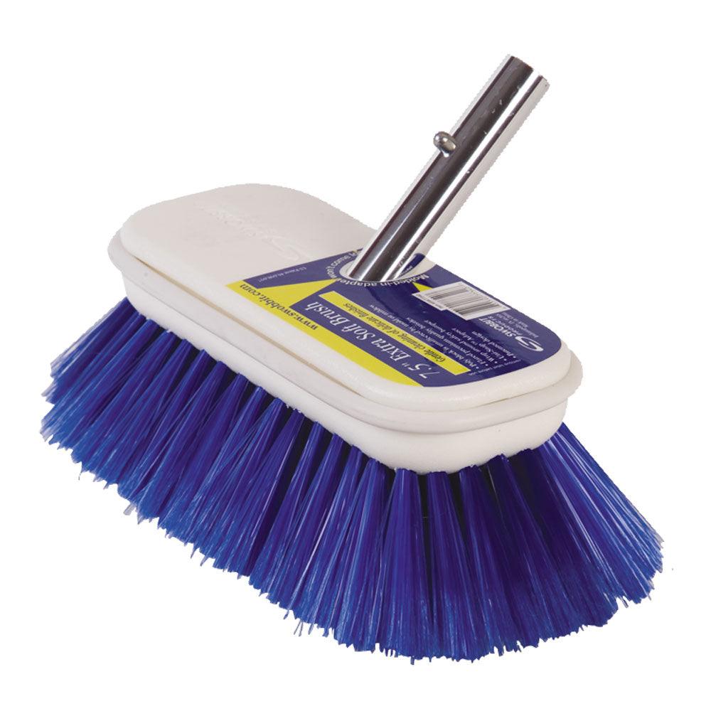Swobbit 7.5" Extra Soft Brush - Blue - Kesper Supply