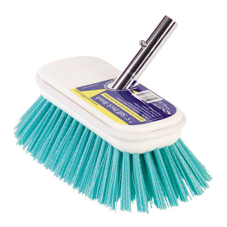 Swobbit 7.5" Stiff Cleaning Brush - Green - Kesper Supply
