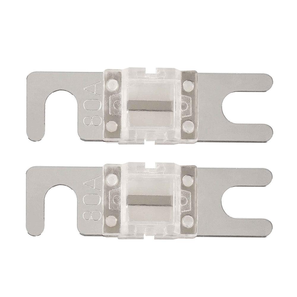 T-Spec V8 Series 80 AMP Mini-ANL Fuse - 2 Pack - Kesper Supply