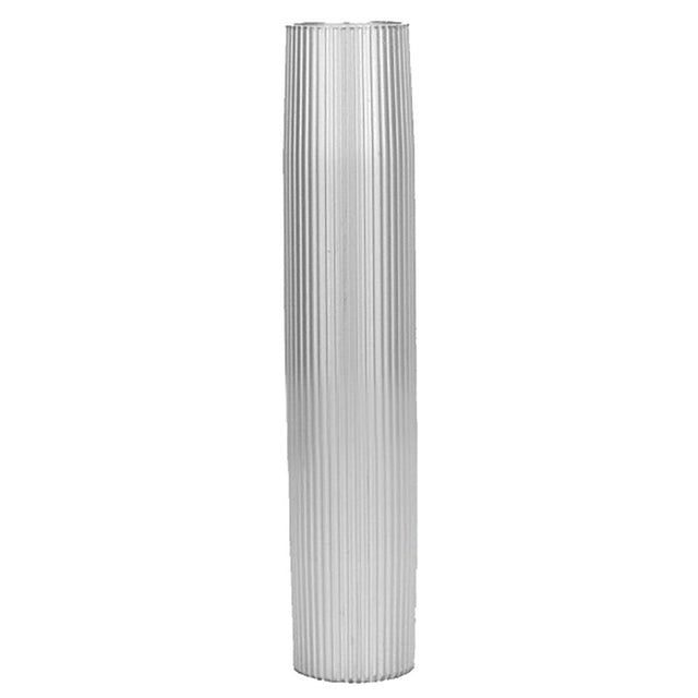 TACO Aluminum Ribbed Table Pedestal - 2-3/8" O.D. - 27-1/2" Length - Kesper Supply