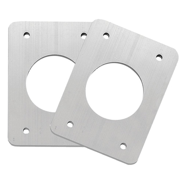 TACO Backing Plates f/Grand Slam Outriggers - Anodized Aluminum - Kesper Supply