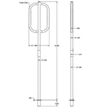 TACO "Come On Board" Handle - Fixed Base Mount - Kesper Supply