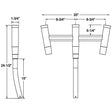 TACO Kite Fishing 3-Rod Cluster - Kesper Supply