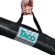 TACO Outrigger Black Mesh Carry Bag - 72" x 12" - Kesper Supply